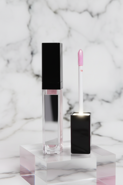 Juxt Luxury LED Mirror Tube - Marble Background