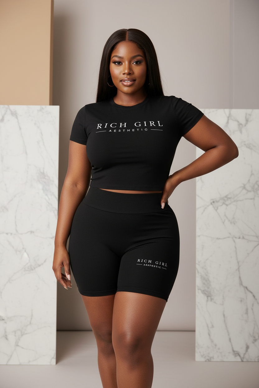 Rich Girl Aesthetic - Curvy Model
